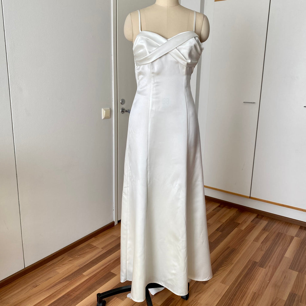 80s PATRICIA Blue Strapless Party Dress-Floral Flocked Mini Prom Dress
