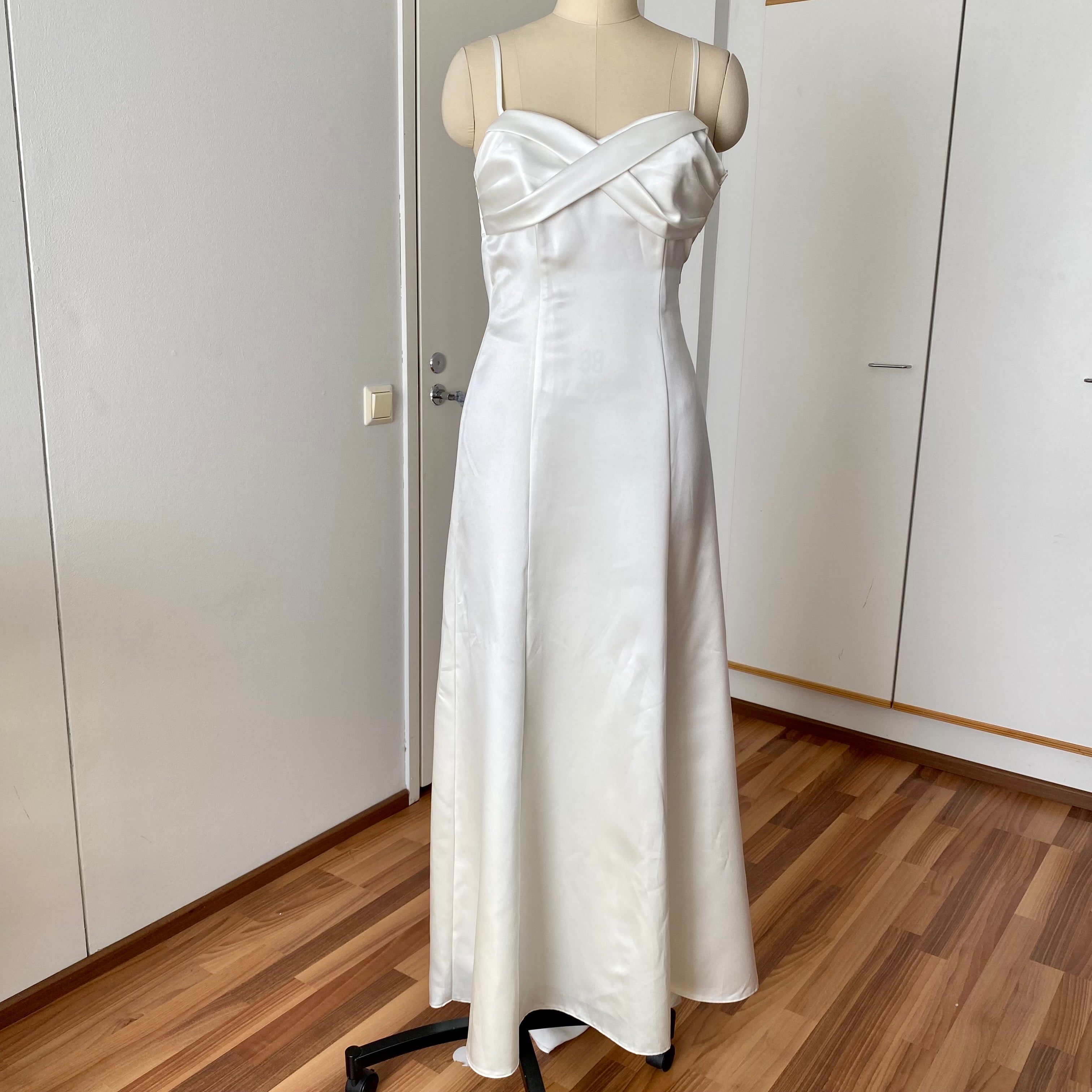 80s PATRICIA Blue Strapless Party Dress-Floral Flocked Mini Prom Dress
