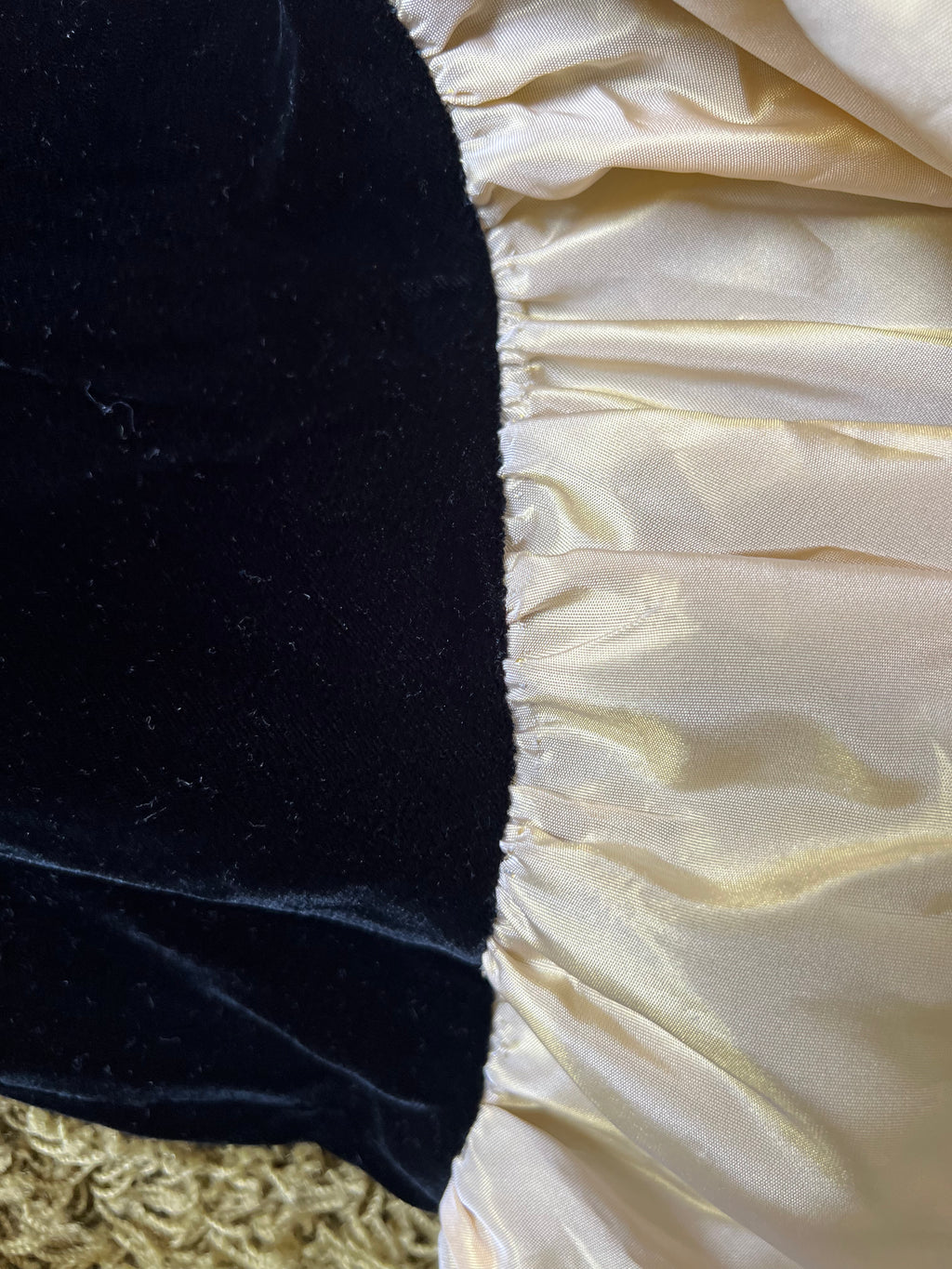 80s JEANNE PASCARELLA  Drop Waist Prom Party Dress-French Vintage Cocktail Dress