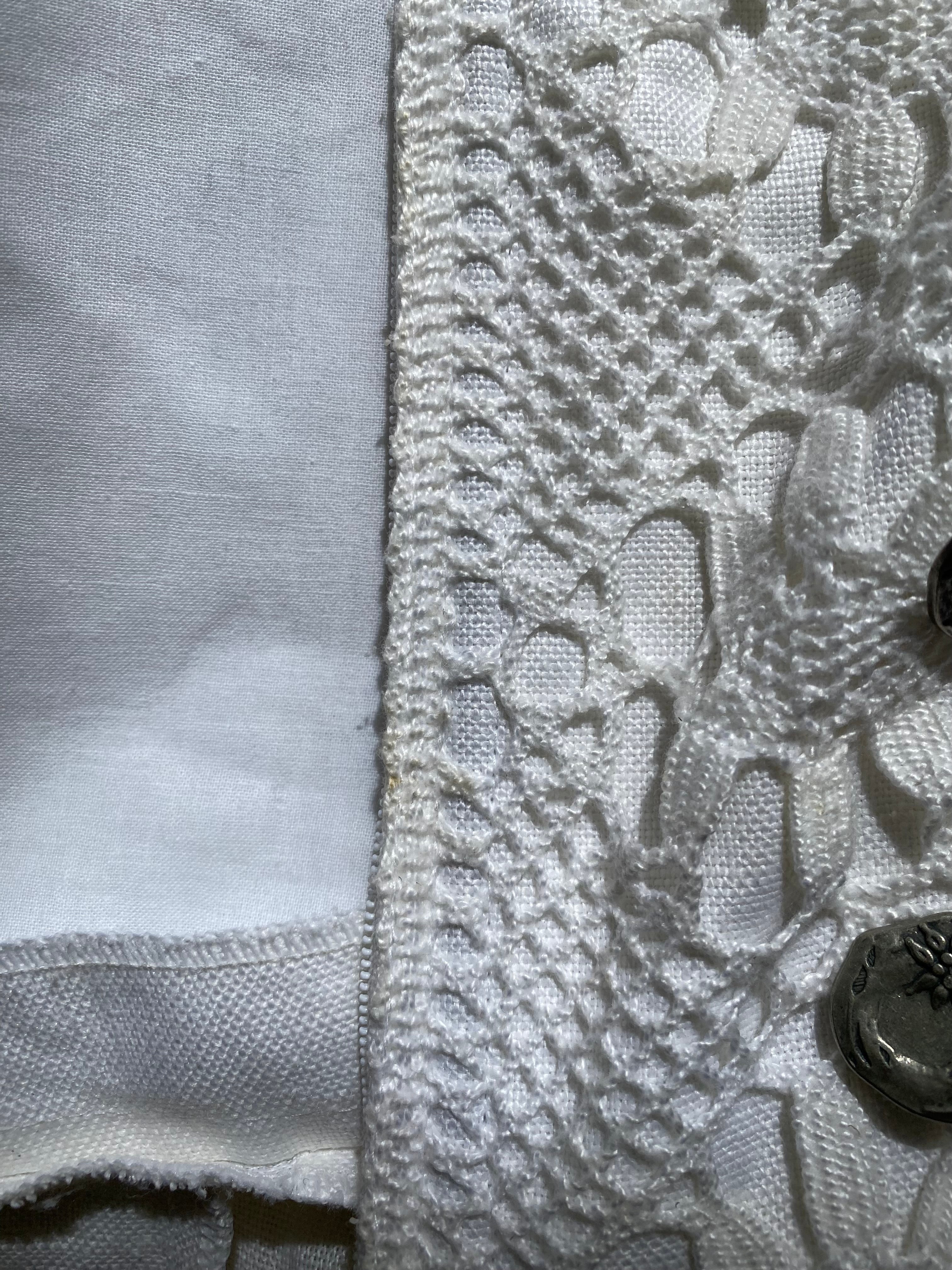 90s Vintage White Austrian Dirndl Dress-Bavarian Folk Trachten Dress