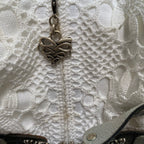 90s Vintage White Austrian Dirndl Dress-Bavarian Folk Trachten Dress