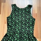 Wenger German Dirndl Dress w/ Apron-Bavarian Folk Print Oktoberfest Trachten EU 40