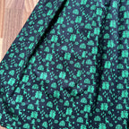 Wenger German Dirndl Dress w/ Apron-Bavarian Folk Print Oktoberfest Trachten EU 40
