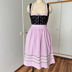 Country Line Cotton Dirndl and Apron-German Oktoberfest Outfit EU 38