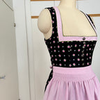 Country Line Cotton Dirndl and Apron-German Oktoberfest Outfit EU 38
