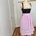 Country Line Cotton Dirndl and Apron-German Oktoberfest Outfit EU 38