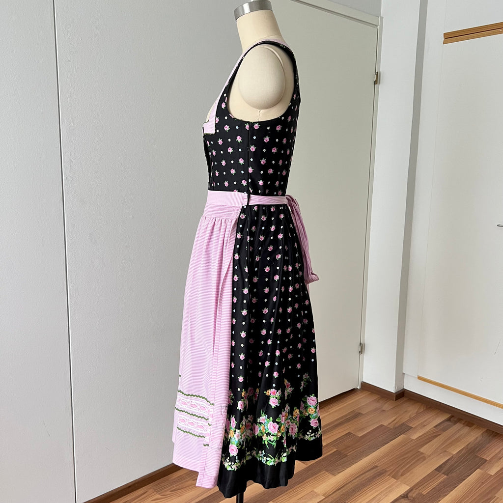 Country Line Cotton Dirndl and Apron-German Oktoberfest Outfit EU 38