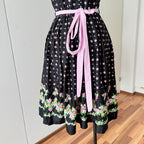Country Line Cotton Dirndl and Apron-German Oktoberfest Outfit EU 38