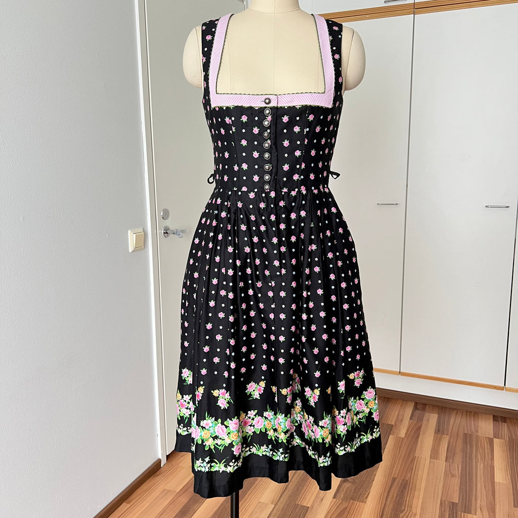 Country Line Cotton Dirndl and Apron-German Oktoberfest Outfit EU 38