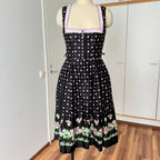 Country Line Cotton Dirndl and Apron-German Oktoberfest Outfit EU 38