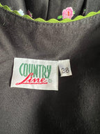 Country Line Cotton Dirndl and Apron-German Oktoberfest Outfit EU 38
