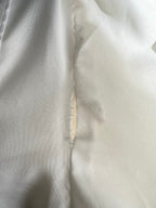 1990s MON CHERI Vintage Wedding Dress-Minimalist Bridal Gown-Low Back Satin Aline Wedding Gown