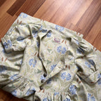 The Sofia Floral Linen Cotton Midi Dress