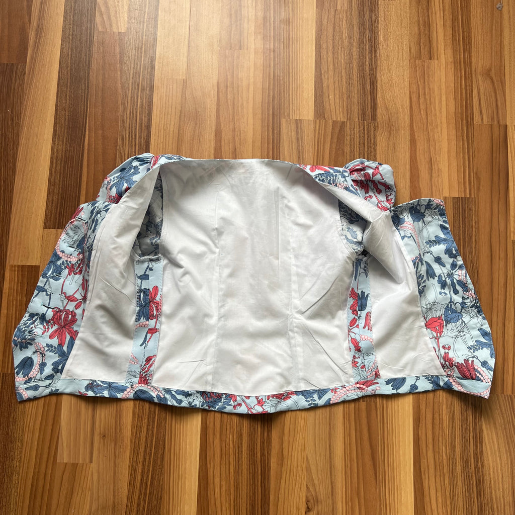 Charlotte Floral Puff Sleeves Romantic Blouse