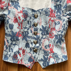 Charlotte Floral Puff Sleeves Romantic Blouse
