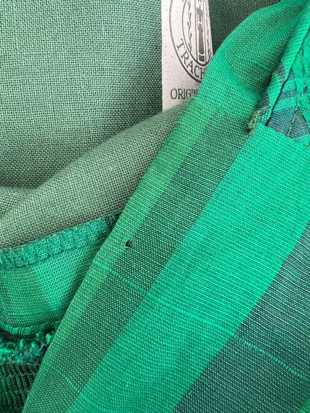 1980s Vintage Tostmann Trachten Dirndl Dress-Austrian Folk Green Oktoberfest Dress EU 40