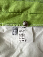 Vintage German Floral Cotton Dirndl-Green Oktoberfest Outfit-Bavarian Trachten Dress EU 36