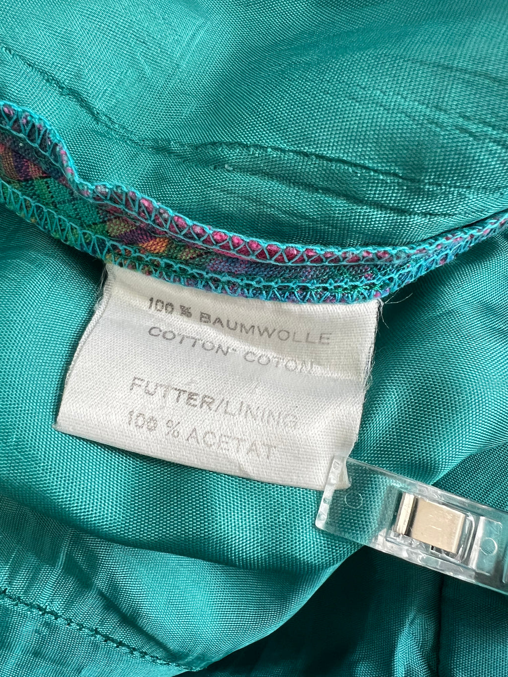 Vintage 80er Jahre Österreichisches Trachtenkleid - Bayerisches Blumen Karo Dirndl Oktoberfest Kleid