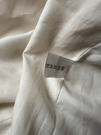 1990s Vintage Silk Wedding Dress Minimalist Halter Neck Bridal Gown Backless Aline Gown EU 38