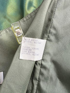 1980s Green Taffeta Party Dress VERA MONT One Shoulder Cocktail Party Dress Romantic Fairy